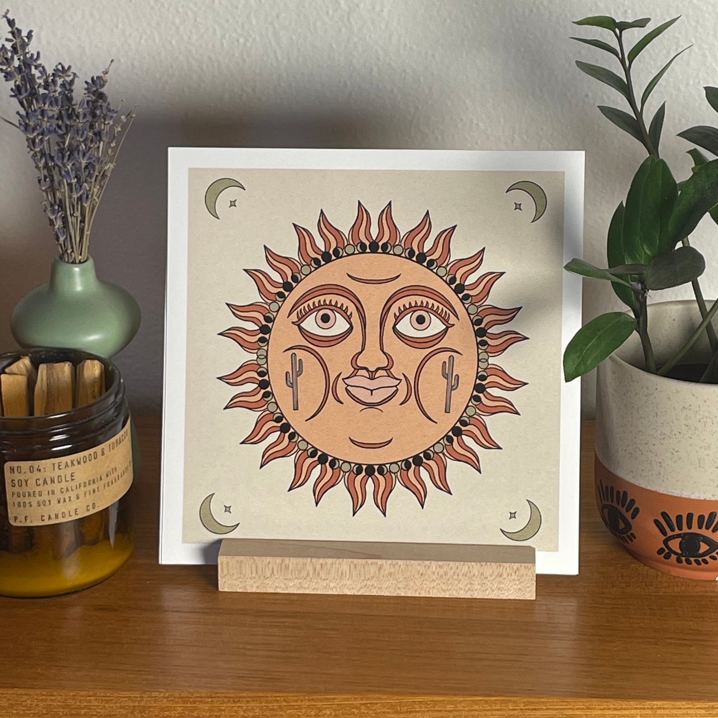 Sun Spirit 8x8" Fine Art Sun Print