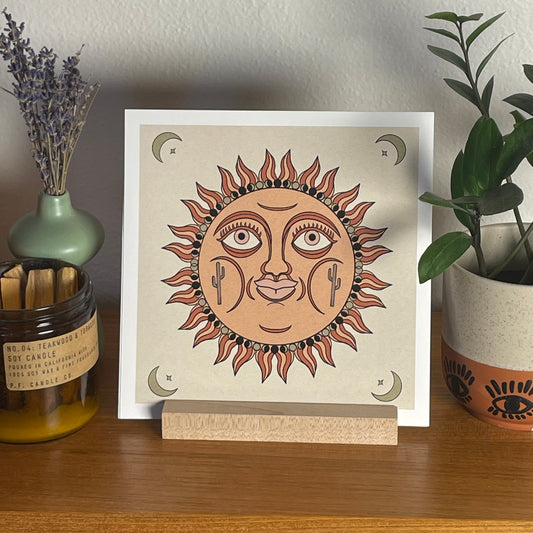 Sun Spirit 8x8" Fine Art Sun Print